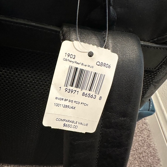 Brand New - Coach Ranger Backpack with Signature Canvas Pieced Patchwork - Picture 3 of 9